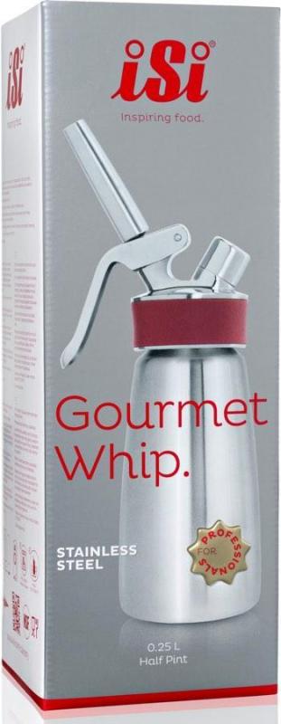 Multifunkčná fľaša na šľahačku Gourmet Whip, 0,5 l – iSi