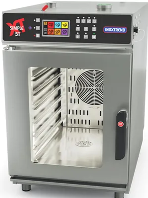 Elektrický kompaktný konvektomat 7x GN 1/1 dotykový ovl. panel
