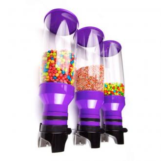 Dávkovač posypov IDM 3 x 5 l Purple