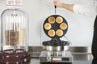 Choco Burger FRIGO - štart set na 600 porcií s chladiacou vitrínou