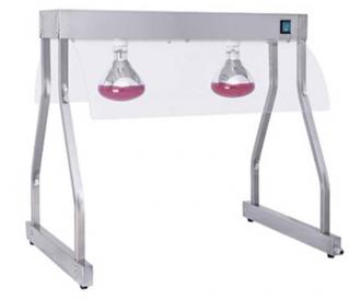 Ohrevný stojan s infračervenými lampami - 500 W, 2 x 1/1 GN
