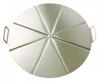 Hliníkový kruhový podnos na pizzu Ø50 cm