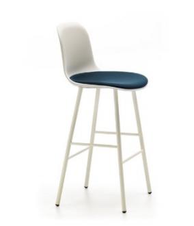 Barová stolička MÁNI  PLASTIC ST-4L-PLUS