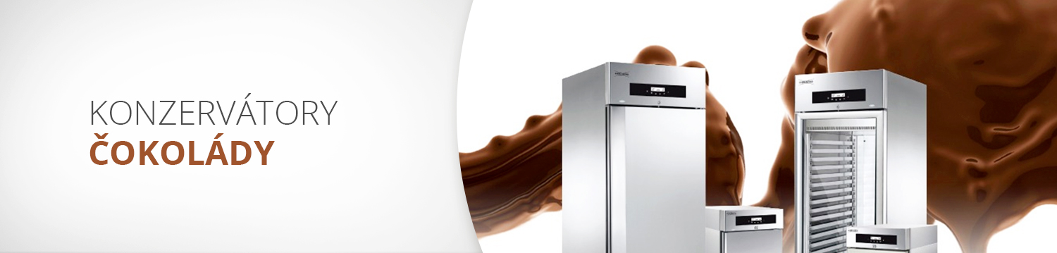 Konzervátory čokolády - chladničky na čokoládové výrobky