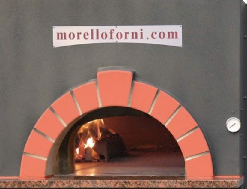 Morello Forni - pizza pec tehlový oblúk